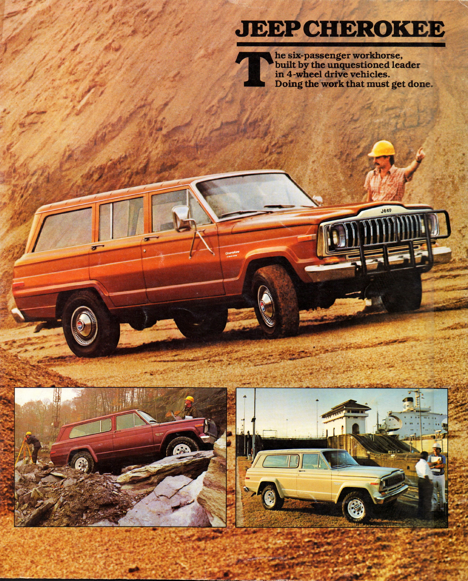 1981 Jeep Cherokee export Brochure